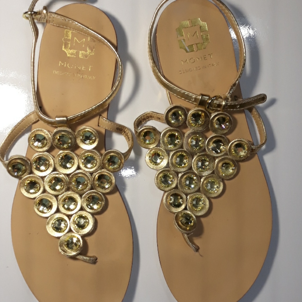 ❤ Monet sandals size 7 1/2. - Picture 1 of 8